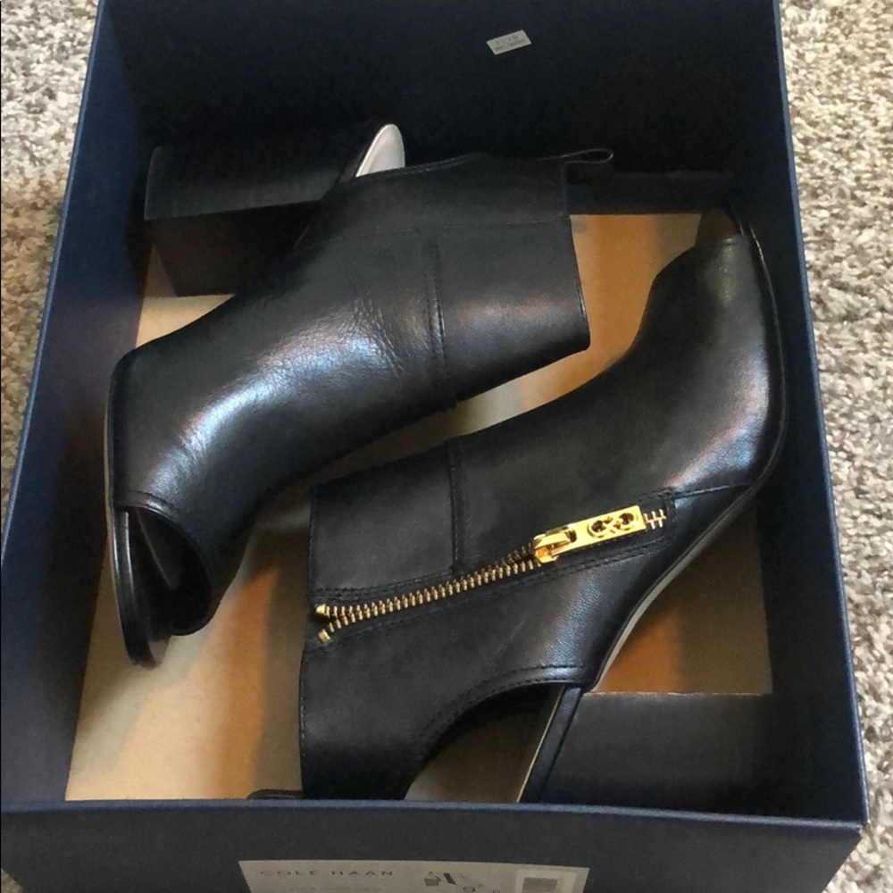 New in Box Cole Haan Heeled Booties